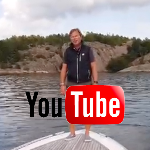 Marinmäklarna recenserar nya och begagnade båtar på youtube