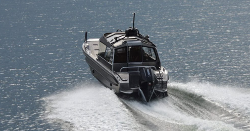 Nya Arronet aluminiumbåtar hos Marinmäklarna Nacka Strand